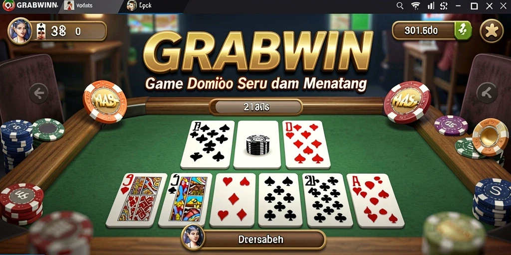 Screenshot gameplay GRABWIN yang menarik dan penuh aksi.