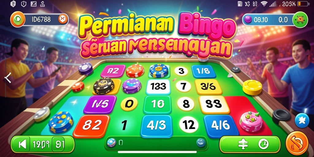 Tampilan gameplay seru di aplikasi Bingo ID6788.