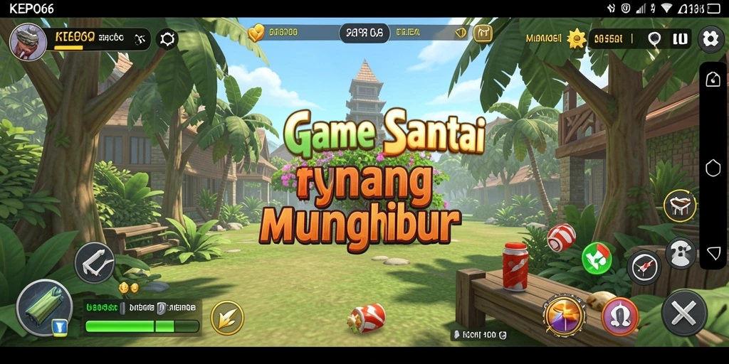 Tampilan gameplay KEPO66 yang ceria dan interaktif.
