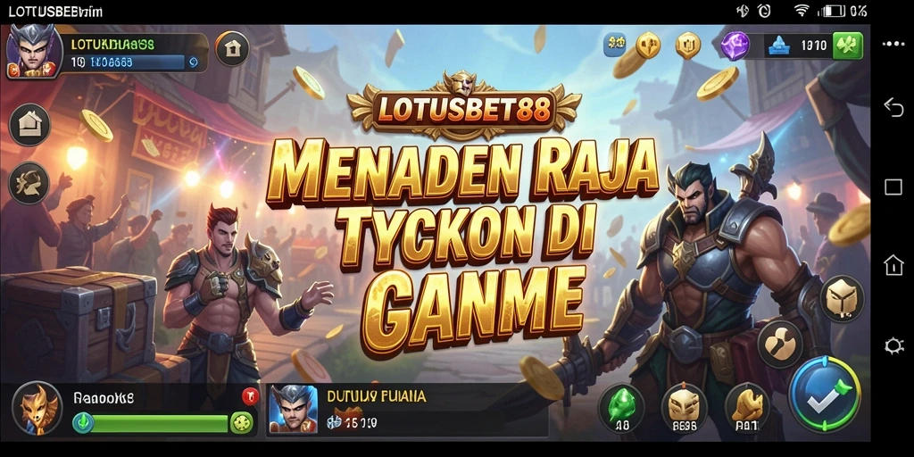 Screenshot LOTUSBET88 menampilkan gameplay yang seru dan interaktif.
