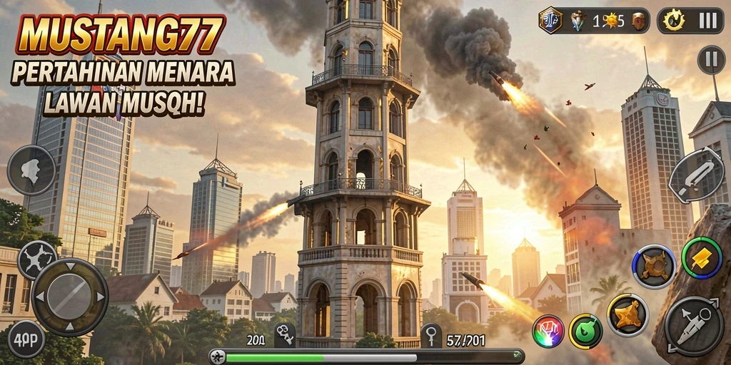 Gameplay seru dengan strategi menara pertahanan yang menantang.