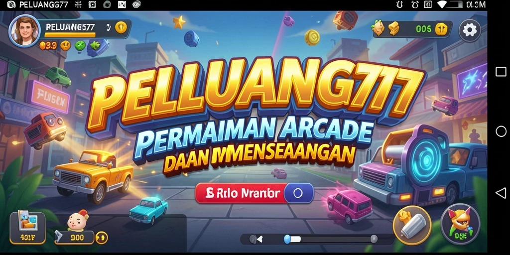 Tampilan gameplay PELUANG77 yang penuh warna dan seru.