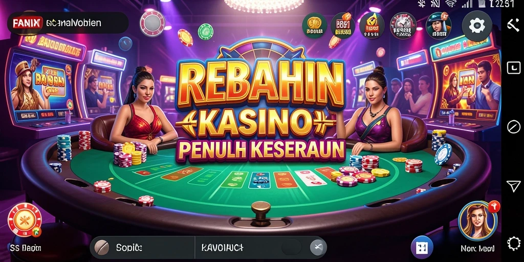 Screenshot gameplay Kasino di REBAHIN menunjukkan keseruan permainan.