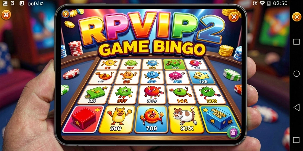 Gameplay seru RPVIP2 dengan teman-teman dalam permainan Bingo.