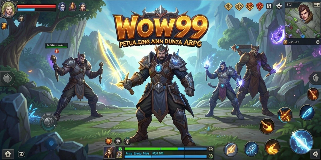 Tampilan gameplay seru dan mendebarkan di <strong>WOW99</strong>.